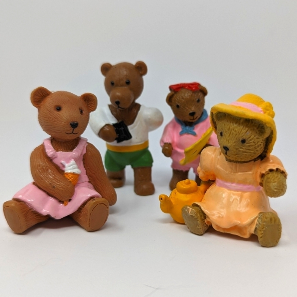 Teddy In My Pocket Vintage Bear Lot MEG